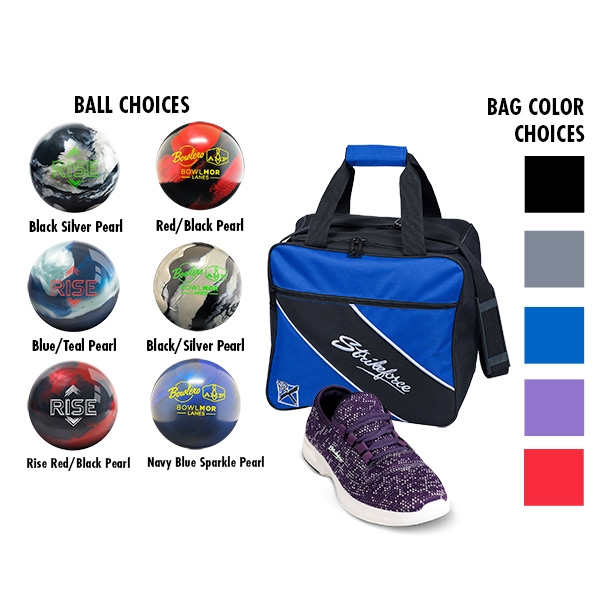 Women's Maui Violet Shoes, Single Tote, Reactive Ball