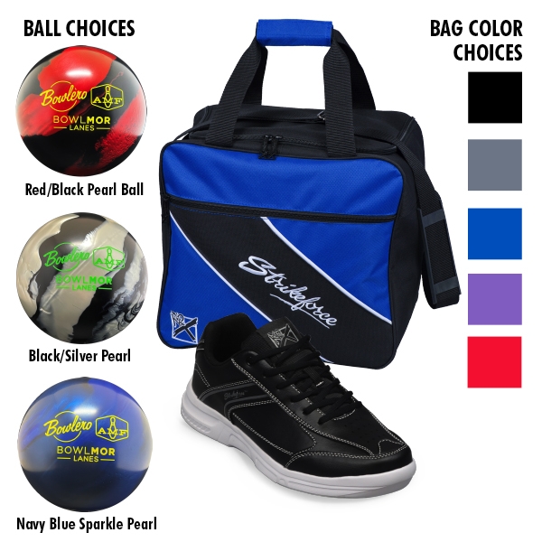 Bowling Ball Bag Bowling Ball Pouch For Men Bowling Bag Holds 1 Bowling Ball  A Pair Of Shoes Up To Mens Size 10 Shoes